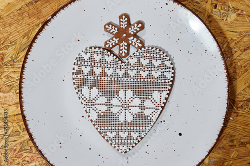 Obraz na płótnie workshops on creating and decorating artistic gingerbread icing w salonie