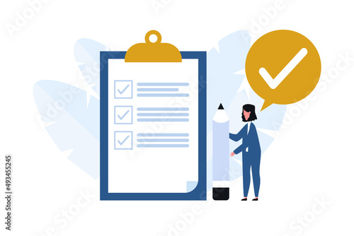 Successful completion of business tasks.