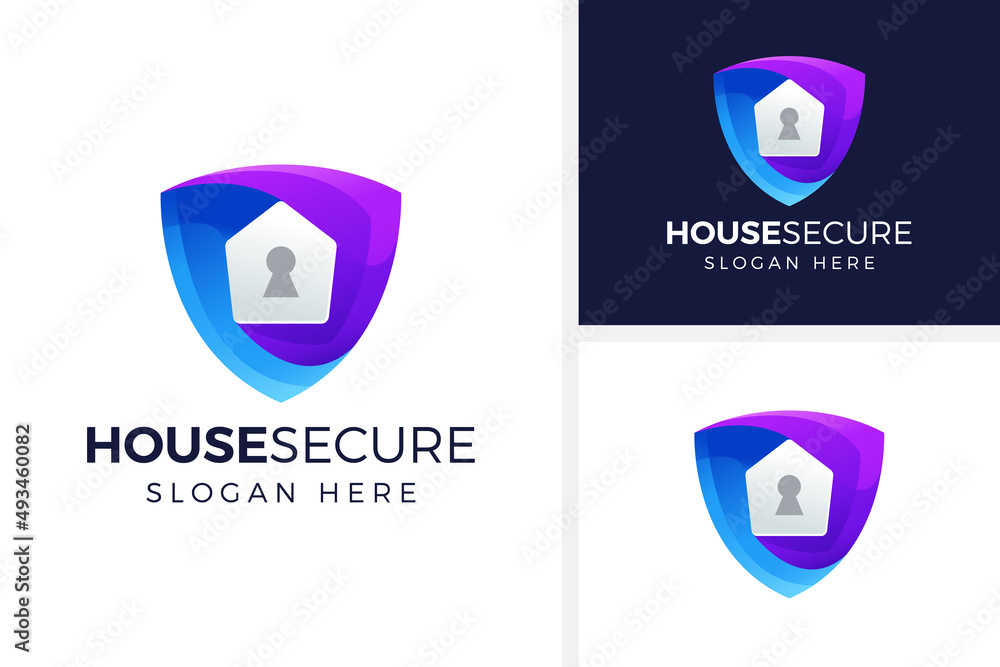 home security logo design vector illustration home security logo design vector illustration