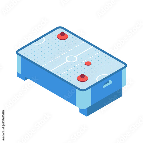 Air Hockey Table Composition