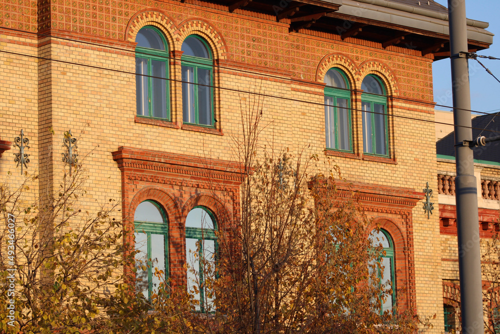 Fototapeta premium facade of a house