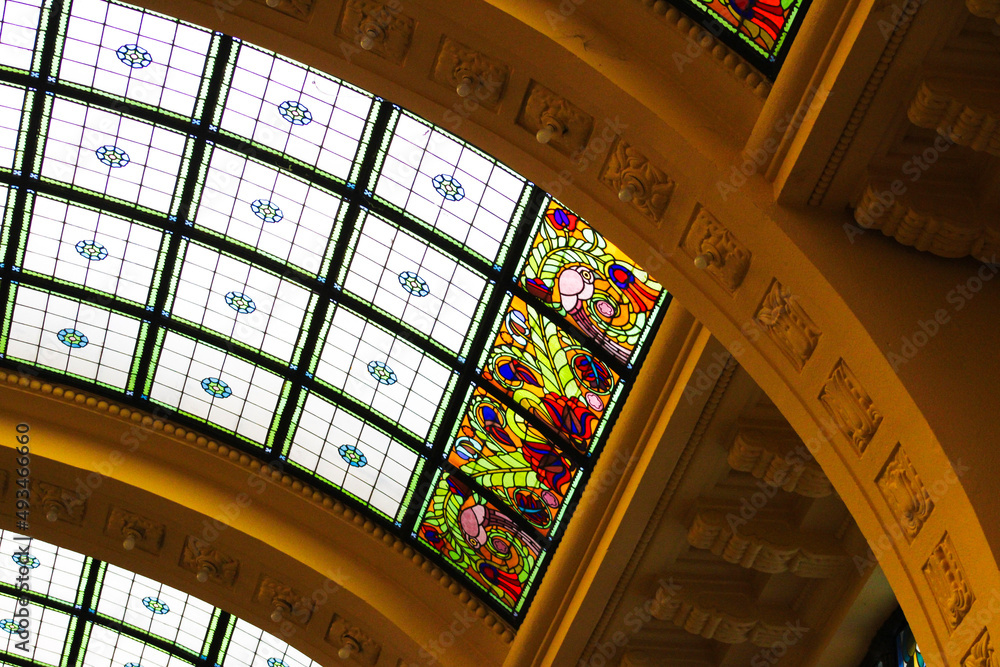 Fototapeta premium stained glass window