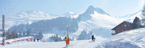 Fototapeta The vacation and excursion region of Schwyz is located in the heart of Switzerland