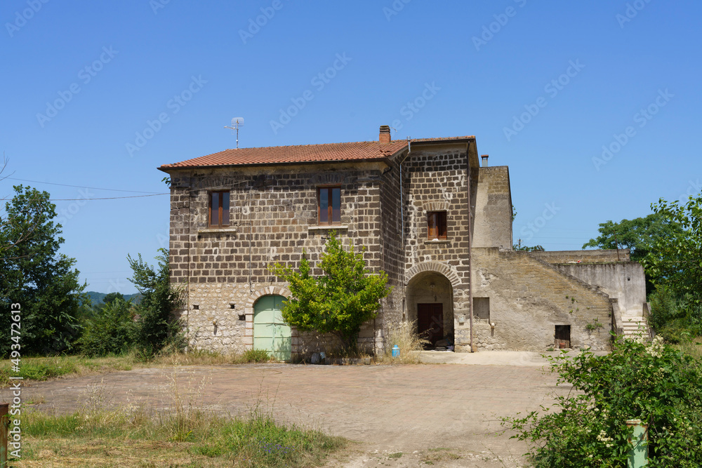 Old country house near Telese, Campania, Italy