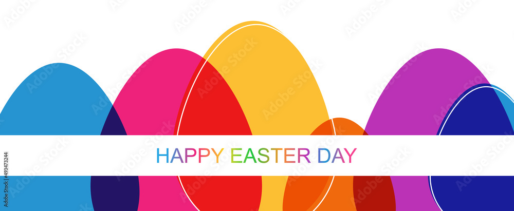 Cute colorful background. Spring easter background.