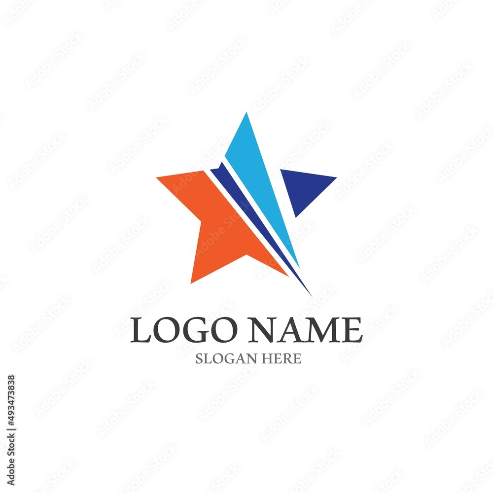 Star icon Template vector illustration Star icon Template vector illustration