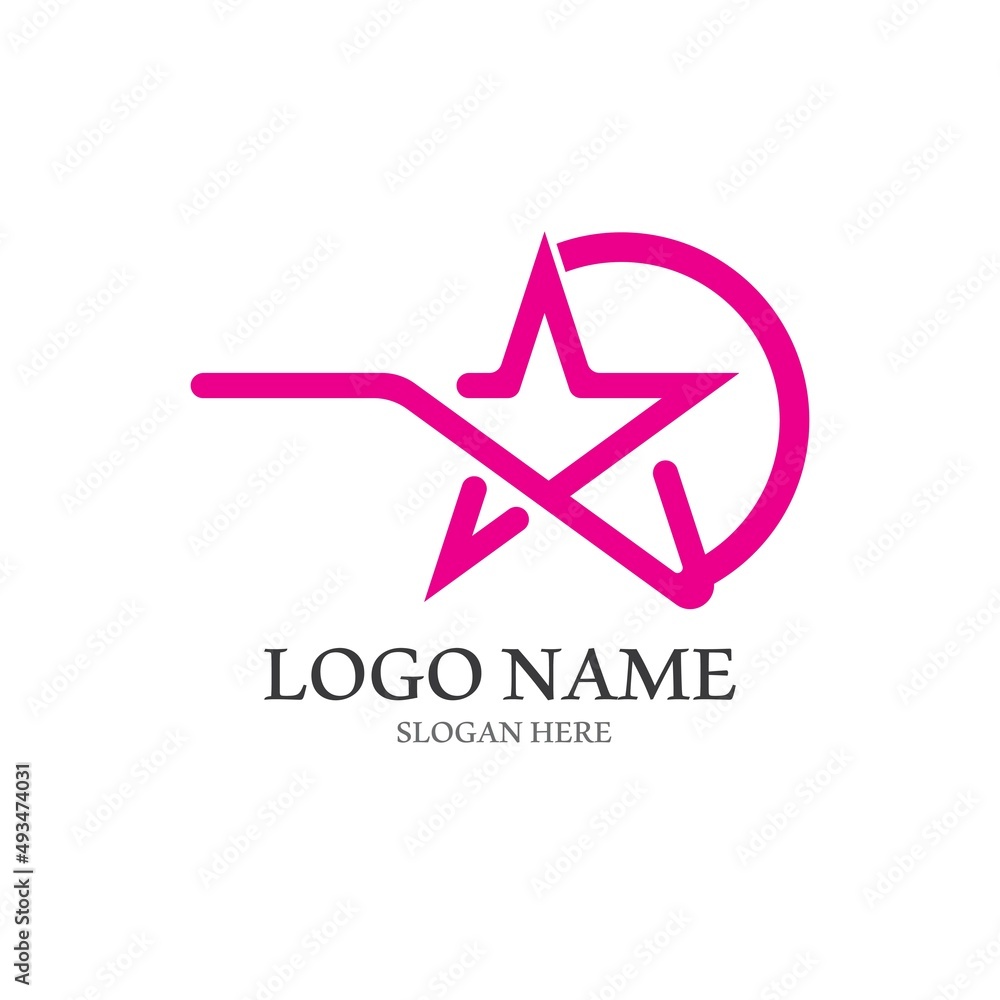Star icon Template vector illustration Star icon Template vector illustration