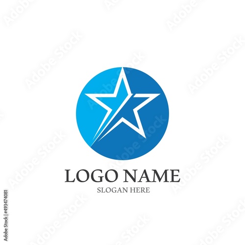 Free Download Star icon Template vector illustration - GFXLoad