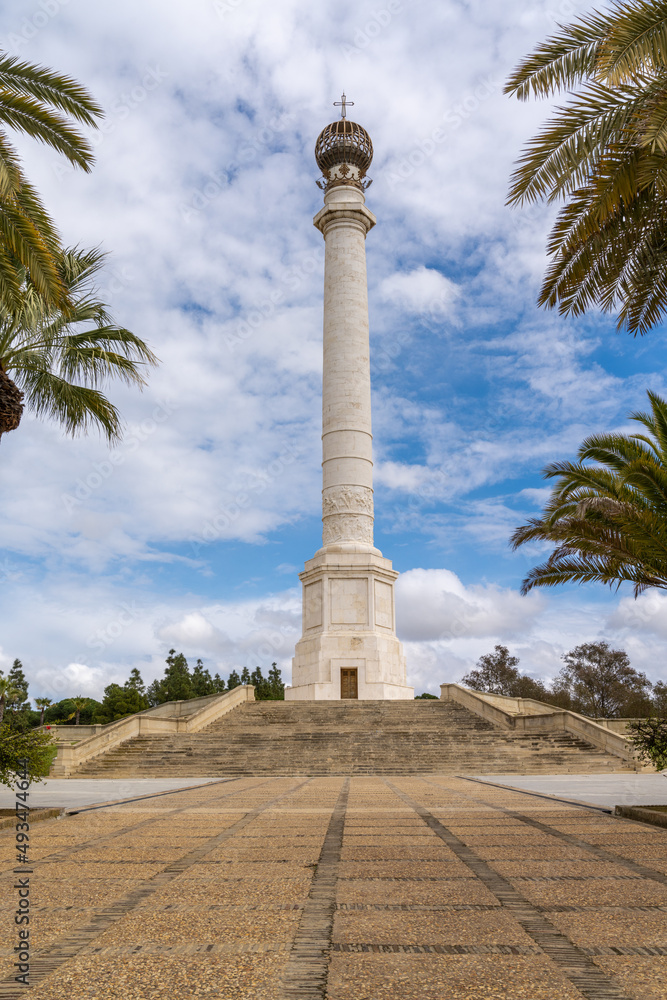 the Monument to the Discoverers of America in La Rabida