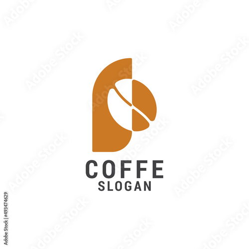 Coffee logo icon design template. Elegant, luxury, premium vector