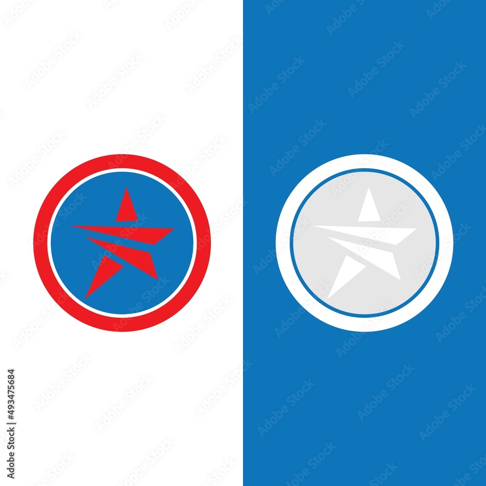 Star icon Template vector illustration Star icon Template vector illustration