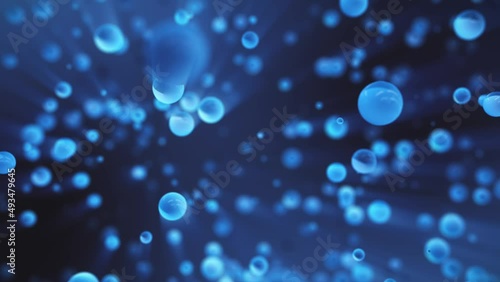 Wallpaper Mural Bokeh abstract texture. Colorful. Defocused background. Blurred bright light. sphere points. Torontodigital.ca