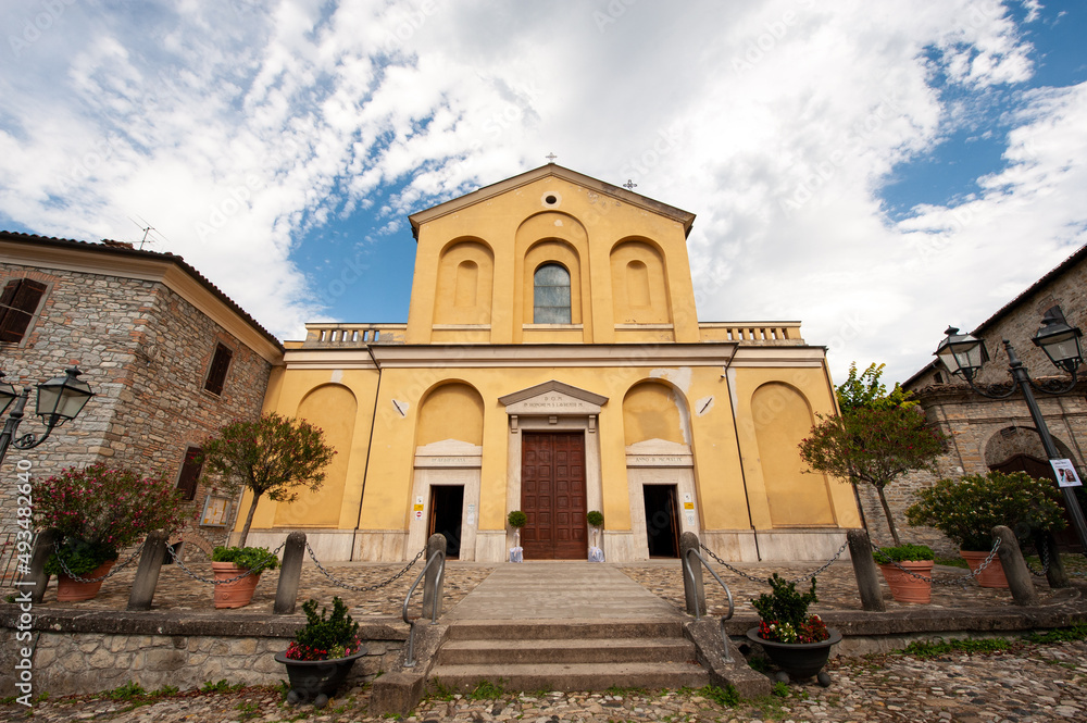 March 2022, Church of Calestano, province of Parma, Italy
