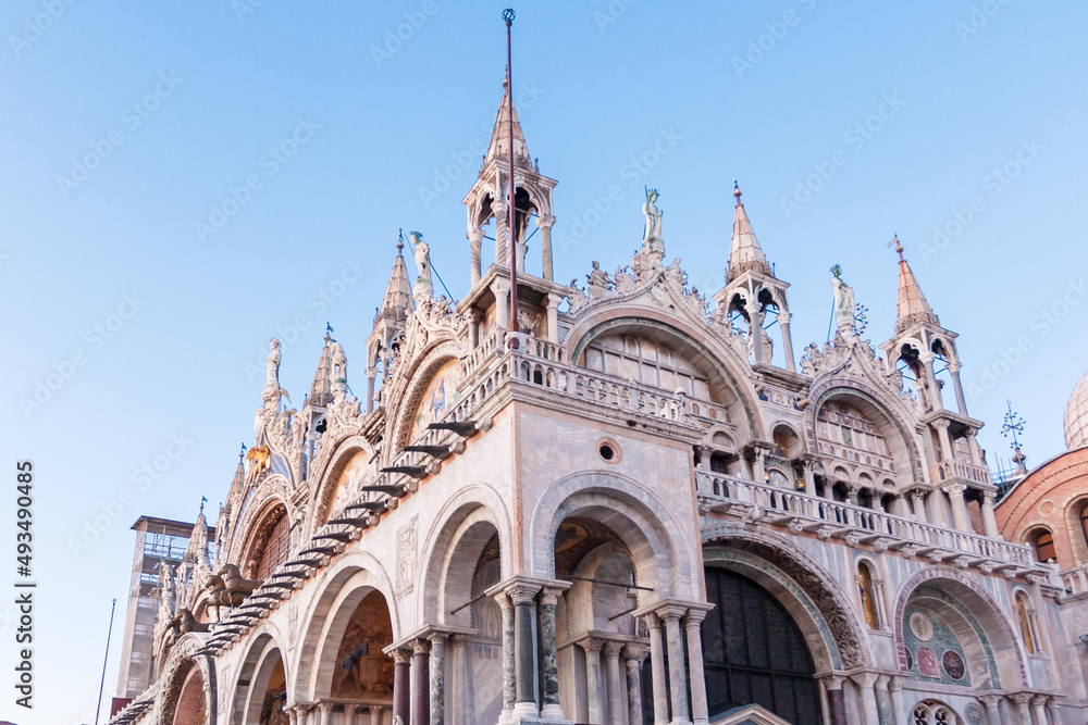 Saint Mark place in Venice