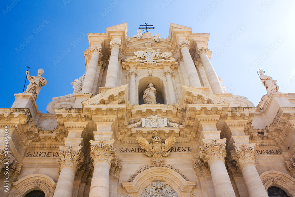 Cathedral of the Nativity of Mary Most Holy (Duomo) in Syracuse, Sicily, Italy	
