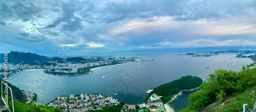 Obraz na płótnie lake and mountains w salonie
