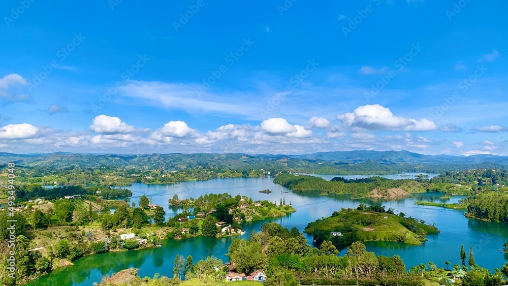 lake in the mountains
