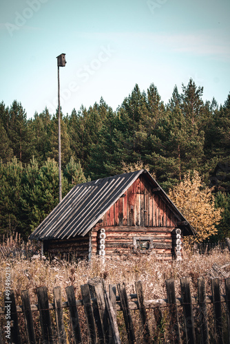 old wooden house