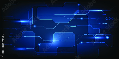 Vector illustrations of digital hi tech technology panel screen display.Futuristic design concepts.