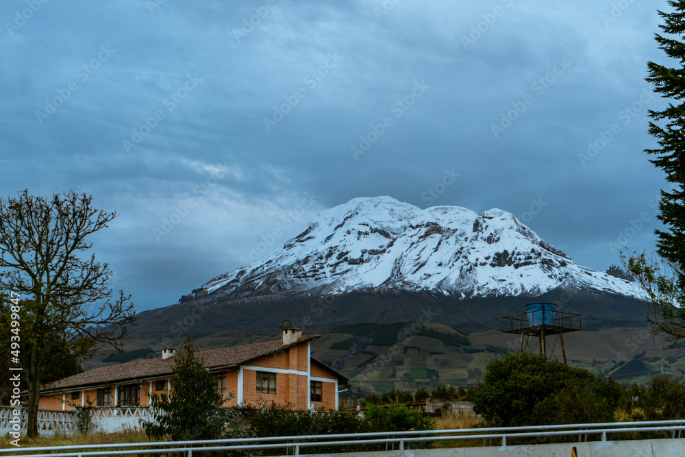 Chimborazo volcano, Ecuador