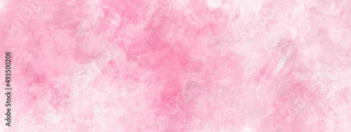 Blank Vintage Grain cement rose beige-pink paint concrete wall texture background with copy space for text. pastel pink painted dry wall background. Old colored cracked wall. Grunge pink wall texture.