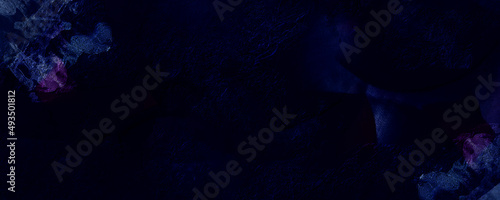 Luxurious abstract blue grunge fantasy colorful background with beautiful texture and light leaks. Dark blue fantasy colorful stone rock metal plaster concrete wall  wallpaper web  banner  template. 
