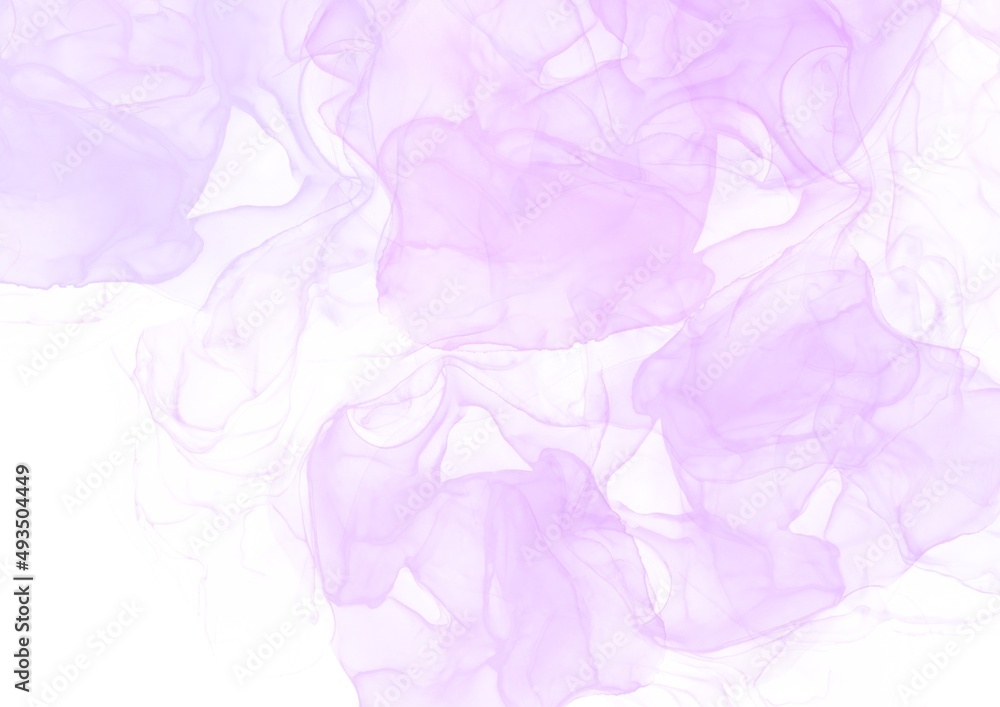 Fototapeta 背景 テクスチャ テクスチャー 水彩 水彩風 水彩画 水彩絵 絵の具 水彩背景 背景テクスチャー アルコールインク 背景素材 抽象的 紫 むらさき Naklejamy Com