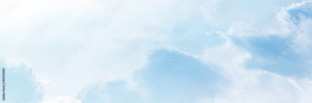 Blue sky with white cloud. The summer heaven is colorful clearing day Good weather and beautiful nature in the morning. Blue sky with white cloud. The summer heaven is colorful clearing day Good weather and beautiful nature in the morning.