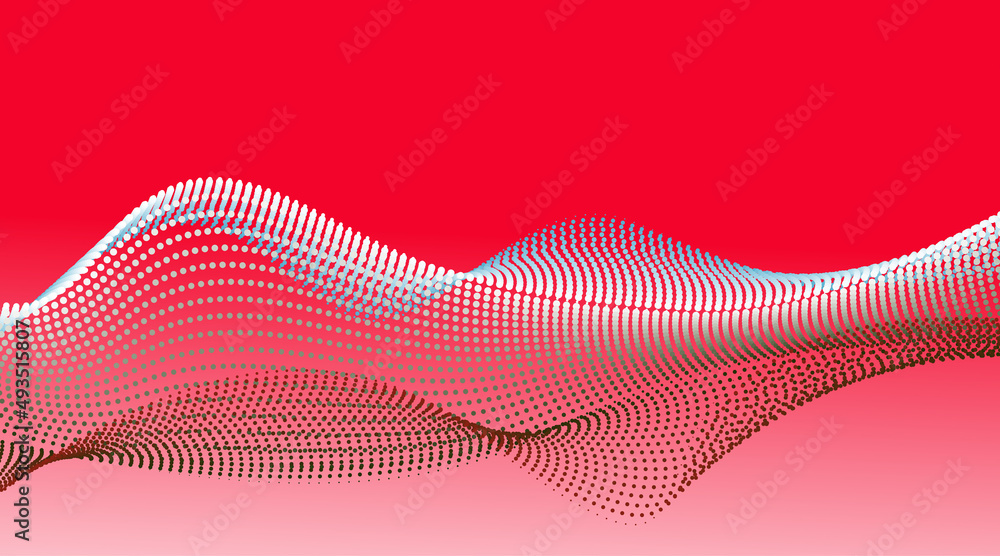 Fototapeta premium wave line 002