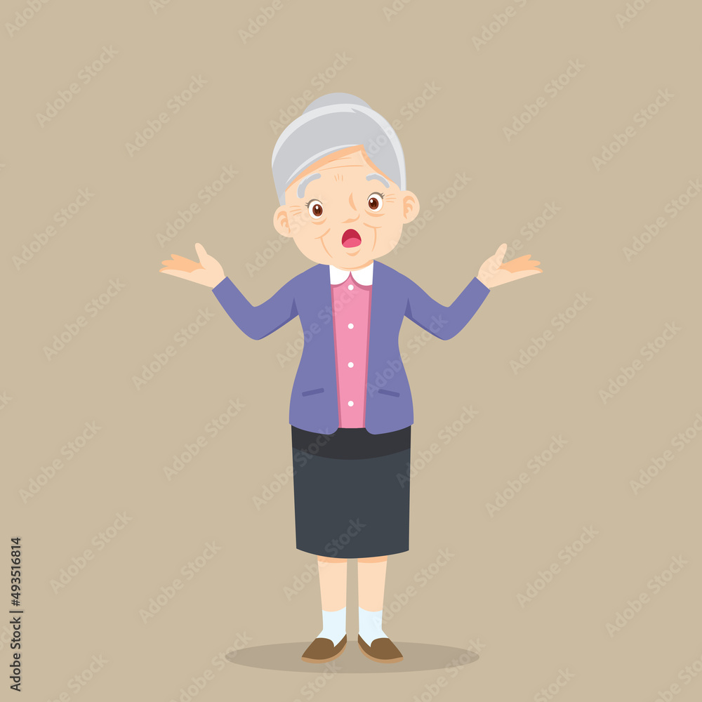 grandmother acting confused expression grandmother acting confused expression