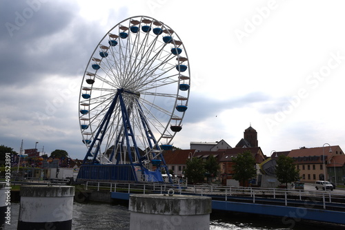 Hansestadt Wolgast, Riesenrad beim Hafenfest