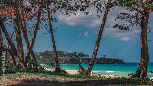 Beautiful beaches in north coast of Dominican Republic