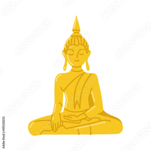 gold buddha statue