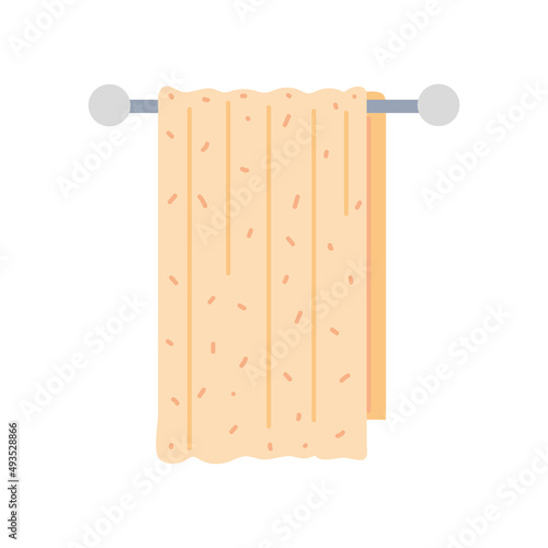 hanging toilet towel