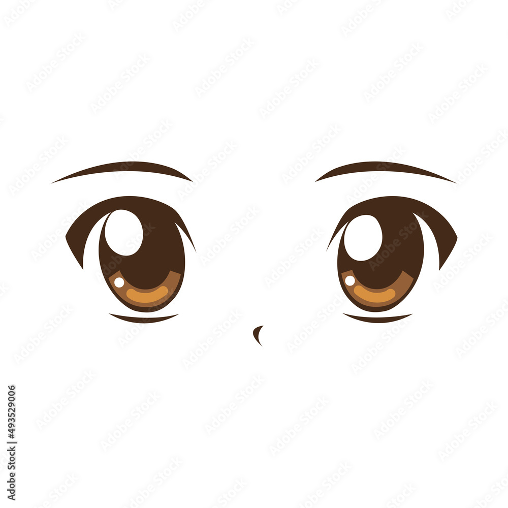 Anime Eyes Stock Illustrations – 13,594 Anime Eyes Stock