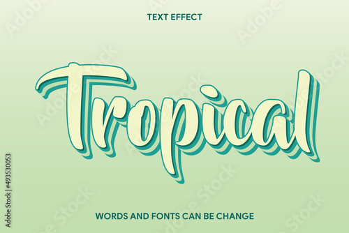 modern stylish text effect