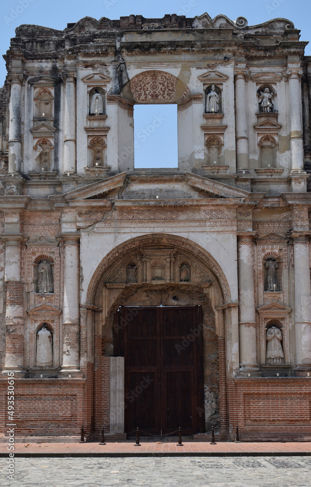 Fachada de Convento Santa Clara, Antigua Guatemala