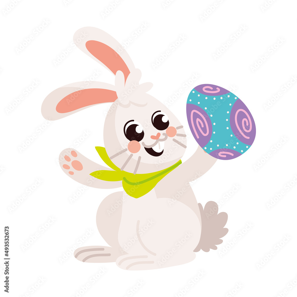 easter bunny and egg easter bunny and egg