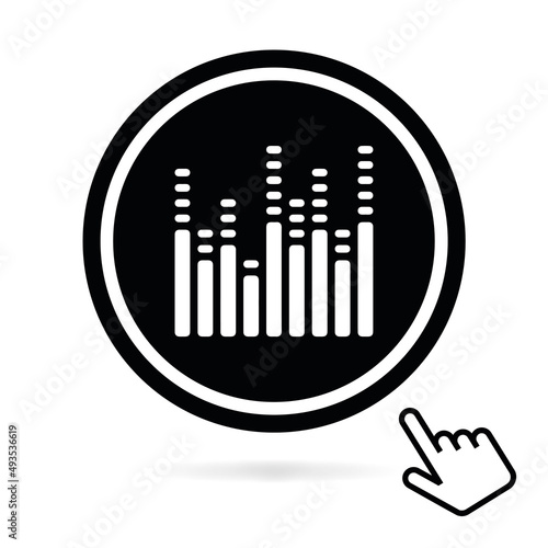 Logo égaliseur sonore.