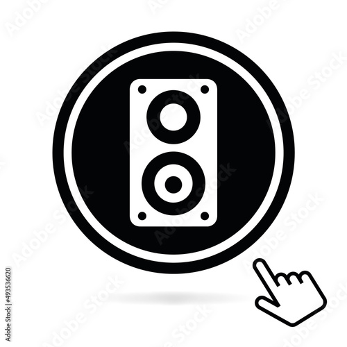 Logo enceinte acoustique.