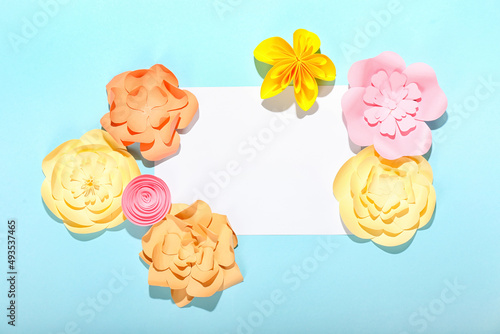 Beautiful handmade paper fl...