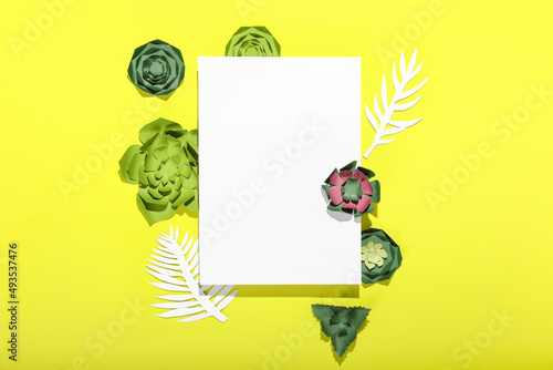 Beautiful handmade paper fl...