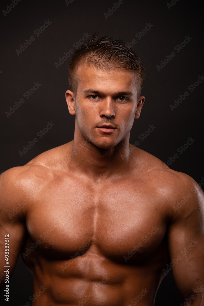 Portrait of bodybuilder