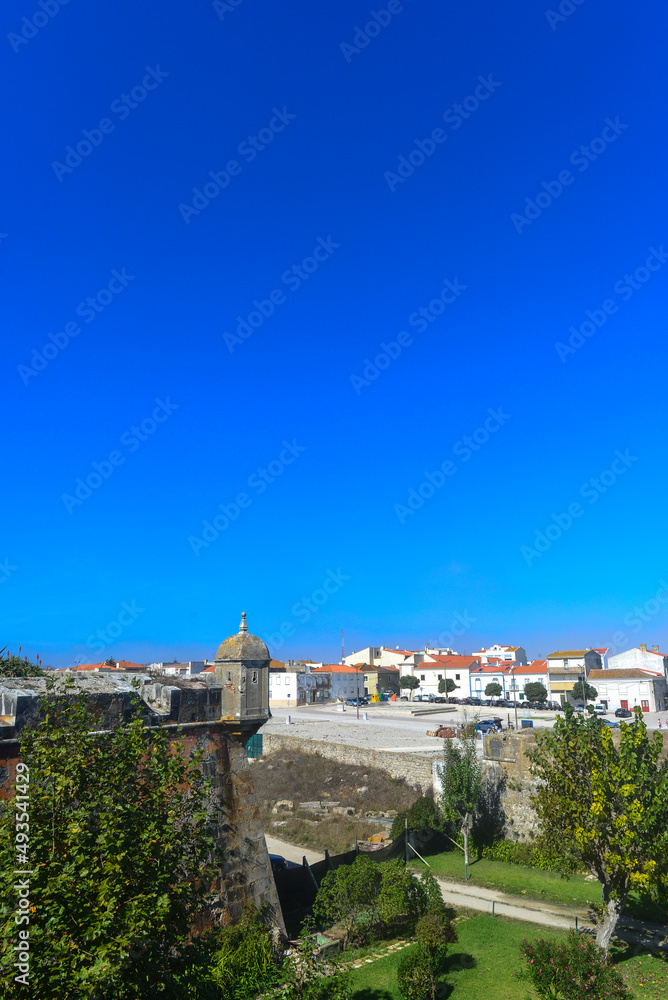 Obraz premium Festungsanlage Fortaleza de Peniche, Portugal