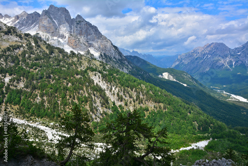 The Accursed Mountains in Albania - Valbone Valley © Monik-a