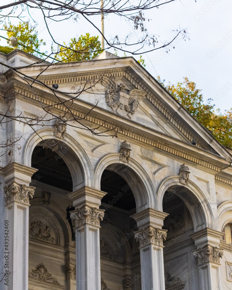 facade of a building