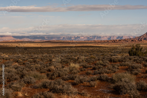 View of Clouds On The Mesa From The Edge Of Canyonlands © kellyvandellen