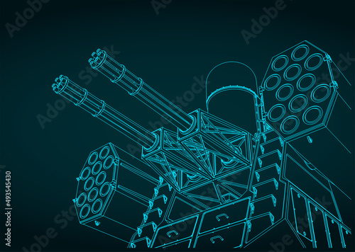 Shipborne anti-aircraft missile system