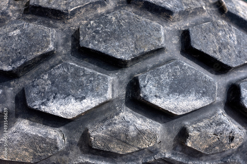 wheel studs of a tractor or heavy machinery