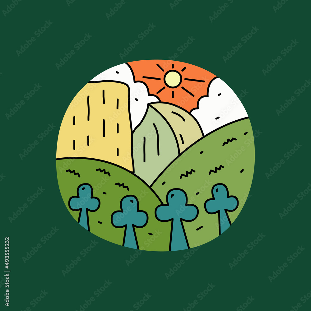 Fototapeta premium design for t-shirt, badge, sticker, etc